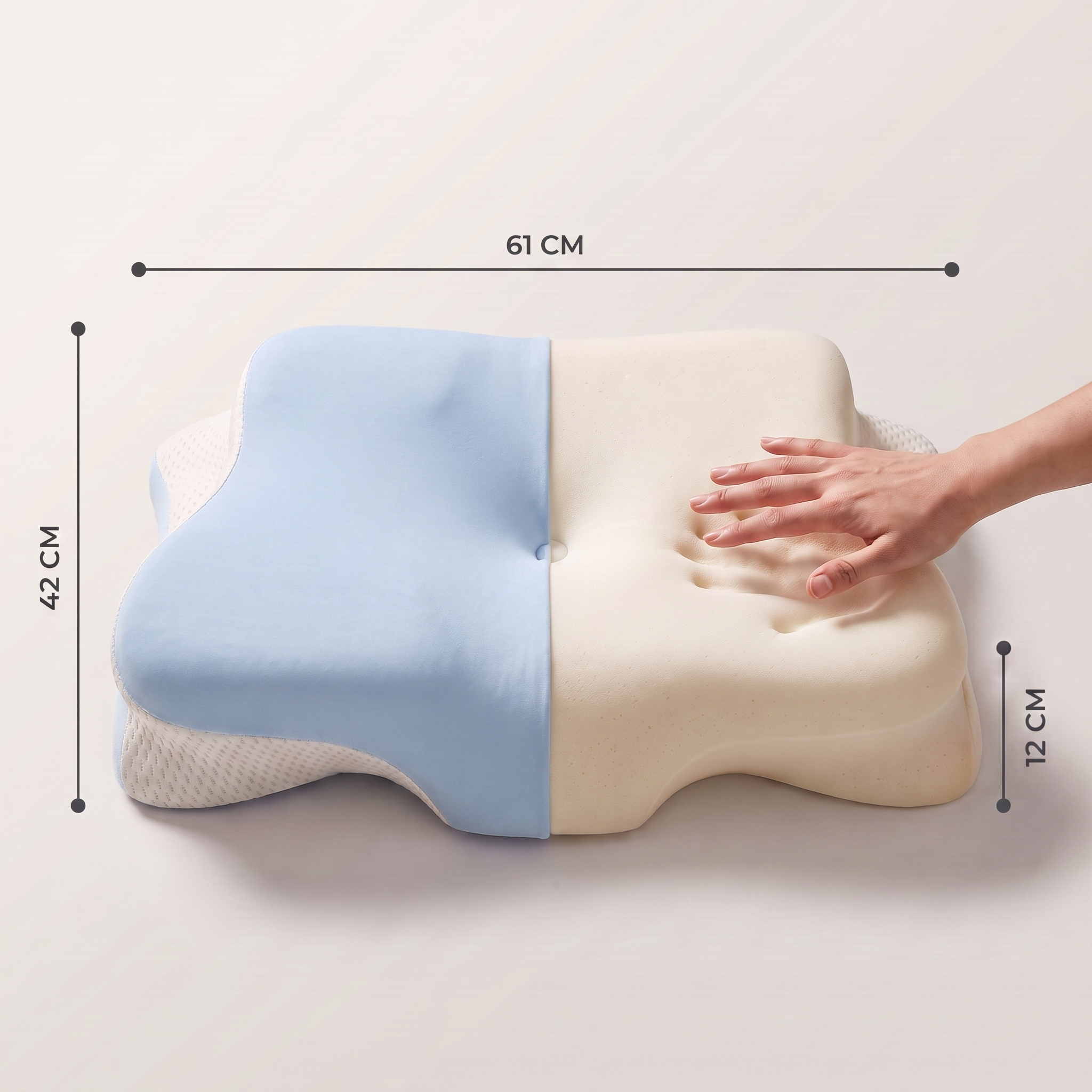 Almohada Cervical Mariposa Lunadi