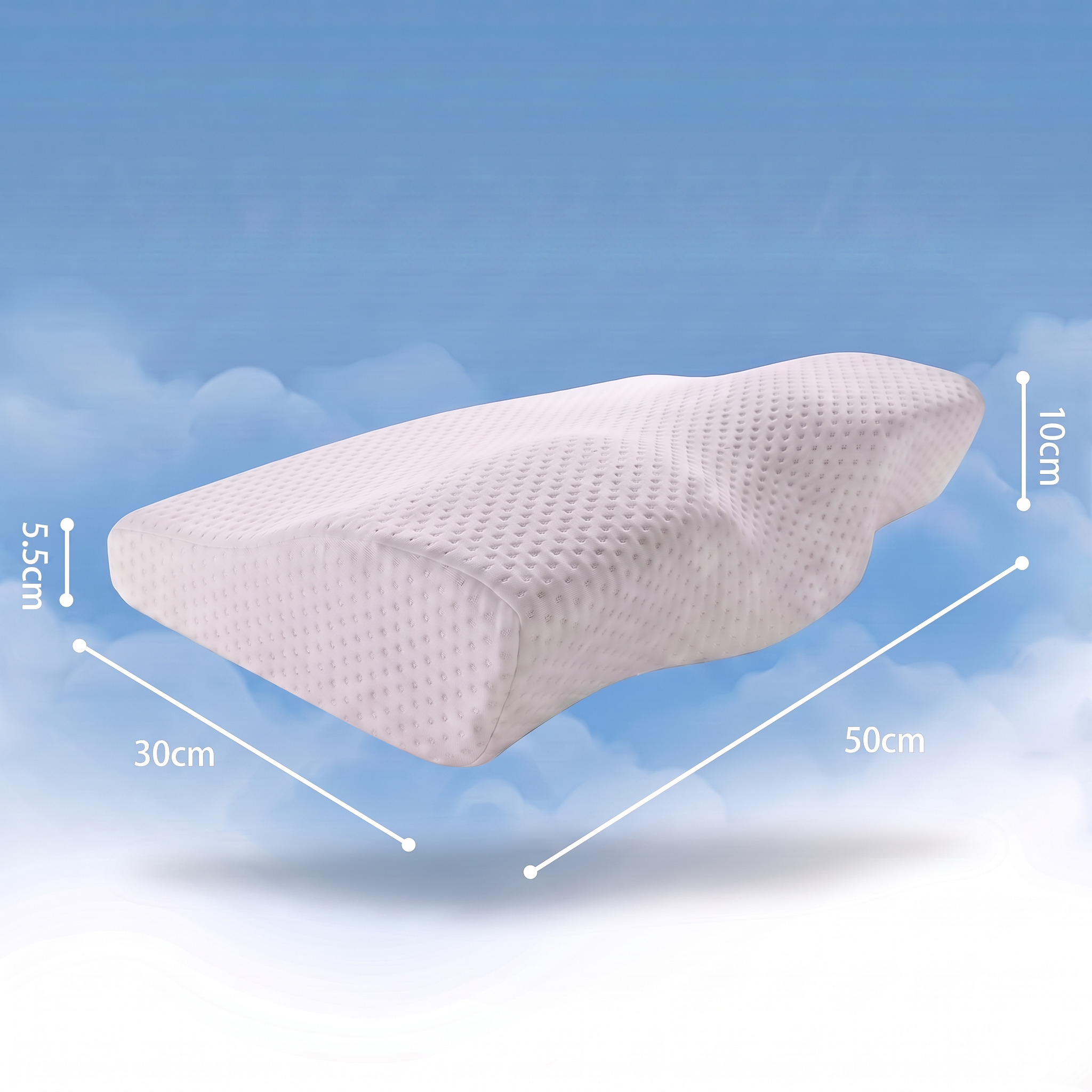 Almohada Cervical Contorno Lunadi