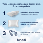 Almohada Cervical Contorno Lunadi