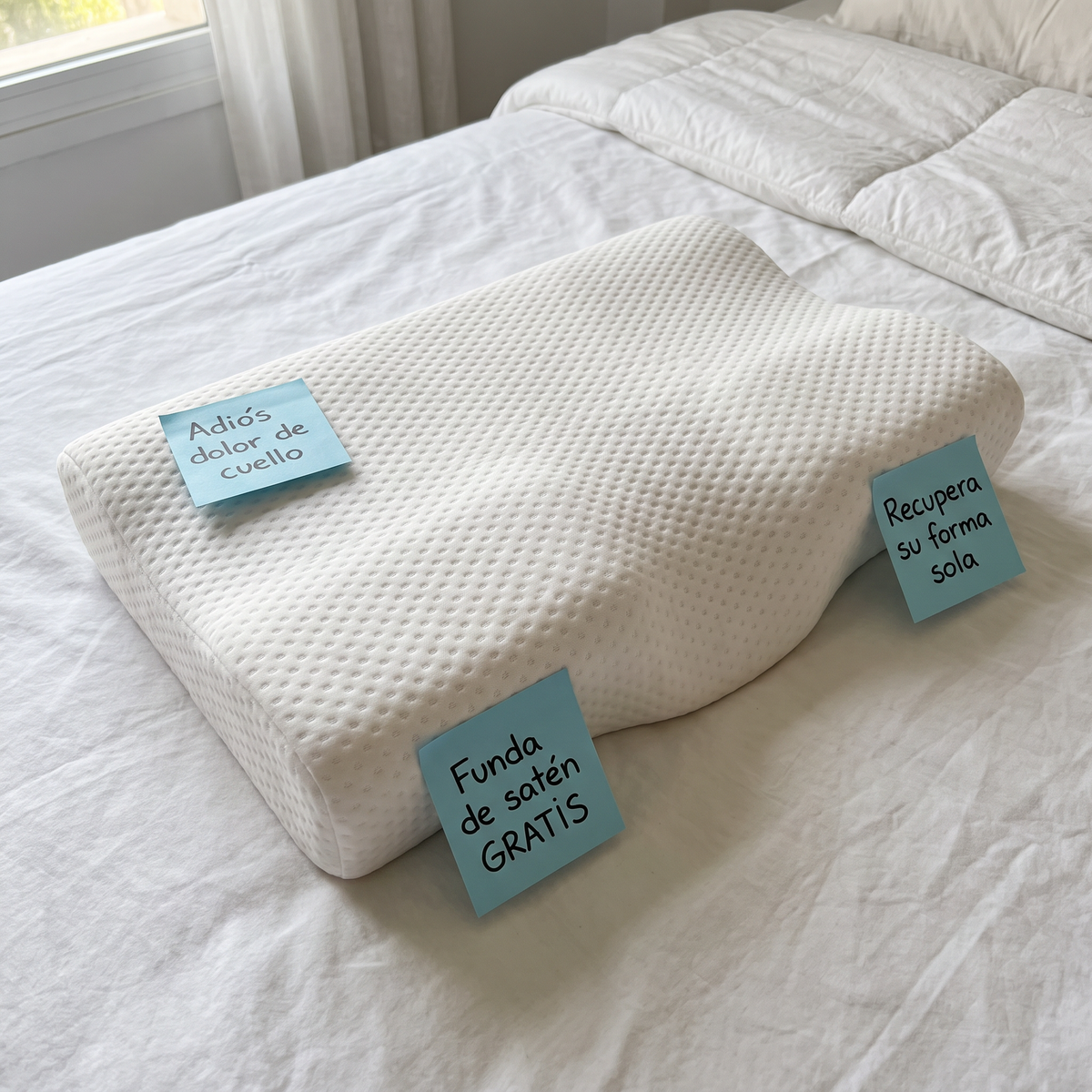 Almohada Cervical Contorno Lunadi
