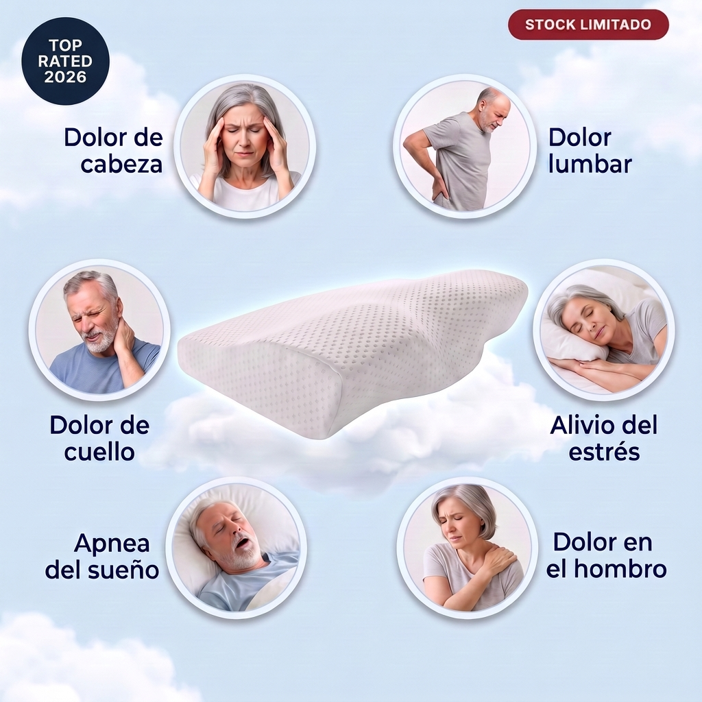 Almohada Cervical Contorno Lunadi